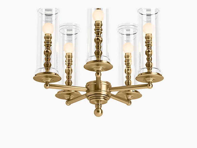 Five-light chandelier-0-large